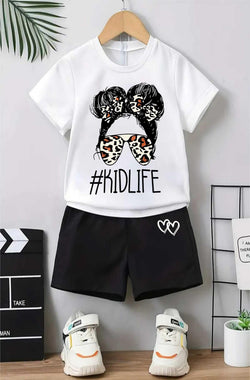 Trendsetter kids Printed Summer Set