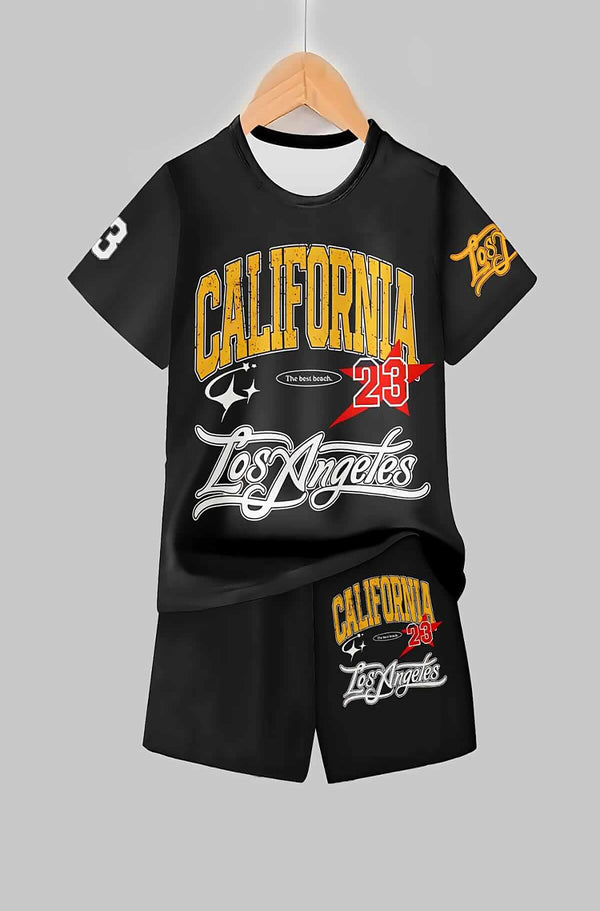 Kids California Los Angeles Casual Outfits Set