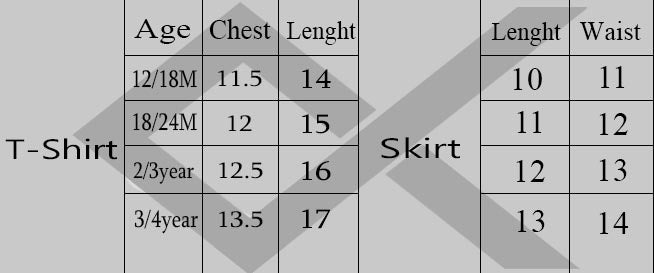 Koti Style Butterfly T-Shirt Plaid & Denim Skirt Suit
